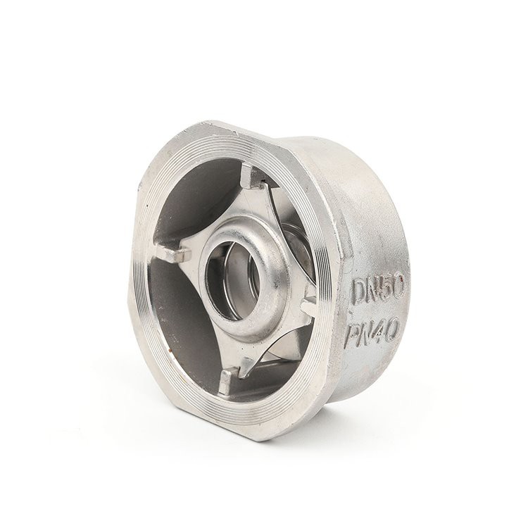 Válvula de retenção de wafer de aço inoxidável